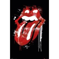 9150 x 61cm rolling stones graffiti lips maxi poster