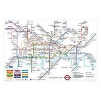 91 x 61cm London Underground Map Maxi Poster