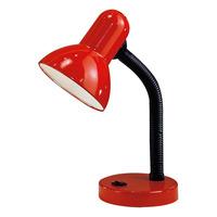 9230 Basic 1 Light Red Desk Lamp