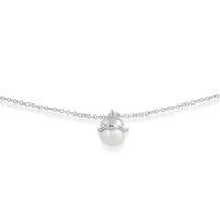 925 sterling silver lily of the valley flower 188ct pearl bracelet