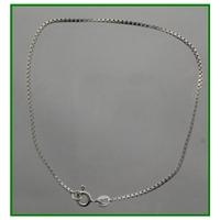 925 stamped - box chain bracelet