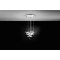 93662 Pianopoli LED Crystal Cluster Pendant Ceiling Light