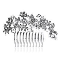9.36.5cm Hair Combs with Butterfly Crystal for Lady Wedding Party