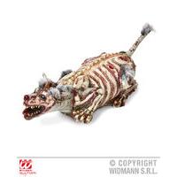 94cm Zombie Dog With Fur Decoration