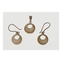 950 Silver Pendant and Earring Set