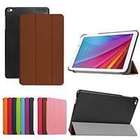 9.6 Inch Triple Folding Pattern High Quality PU Leather Case for Huawei MediaPad T1 10(Assorted Colors)