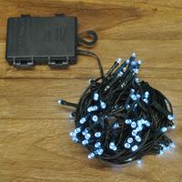 96 LED White Memory String Lights (Battery) by Gardman