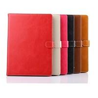 9.7 Inch Two Folding Pattern Genuine Leather for iPad Air 2
