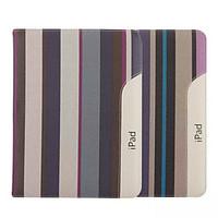 97 inch stripe pattern canvas case with stand for ipad 234