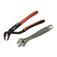 9873 adjustable slip joint pliers set 2 piece