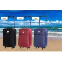 £9.99 (from Karabars) for a cabin-approved suitcase from - choose from six designs!