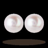 9ct white gold 75 8mm akoya pearl stud earrings