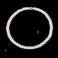 9ct White Gold 7-7.5mm Akoya Pearl Strand Necklace