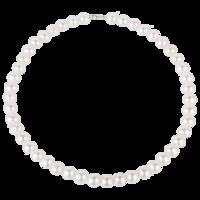 9ct white gold 85 9mm fresh water pearl strand necklace