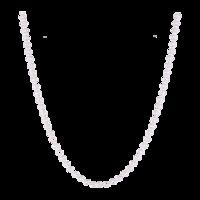 9ct White Gold Belcher 20 Inch Necklace