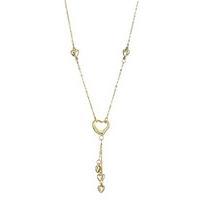 9ct gold heart necklace