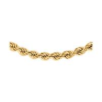 9ct Yellow Gold 18 Inch 90 Hollow Rope Chain