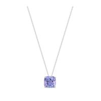 9ct White Gold Tanzanite Pendant