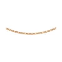 9ct Rose Gold 18-20 Inch Curb Chain