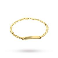 9ct Yellow Gold Identification Bracelet