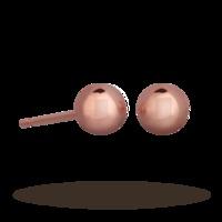 9ct Rose Gold 4mm Stud Earrings