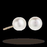 9ct Gold 8.0-8.5mm Freshwater Pearl Earrings