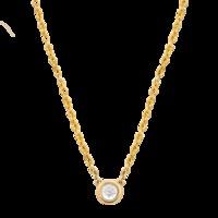 9ct gold 025ct diamond pendant