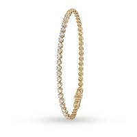 9ct Yellow Gold 2.00ct Diamond Bracelet