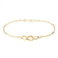 9ct Italian Gold Triple Link Bracelet