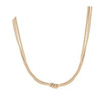 9ct Yellow Gold Italian Knot Necklace