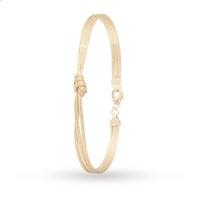 9ct Yellow Gold Italian Knot Bracelet