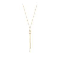 9ct Yellow Gold Knot Long Chain