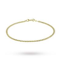 9ct Yellow Curb Bracelet