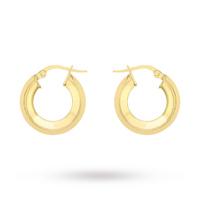 9ct Yellow Gold Small Hoop Earrings