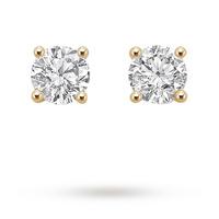 9ct Yellow Gold 0.25ct Brilliant Cut Stud Earrings