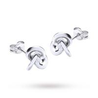 9ct White Gold Ball Stud Earrings