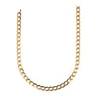 9ct Gold 18 Inch Extra Large Metric Curb Chain