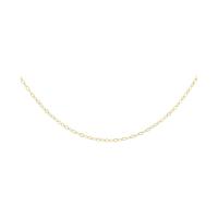 9ct Yellow Gold 16 Inch Trace Chain