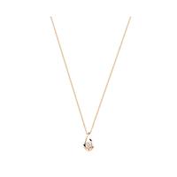 9ct rose gold 015cttw diamond swoop pendant