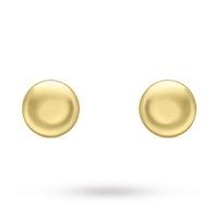 9ct Yellow Gold 7mm Stud Earrings