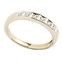 9ct gold diamond eternity ring