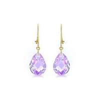 9Ct Gold Cubic Zirconia Earrings