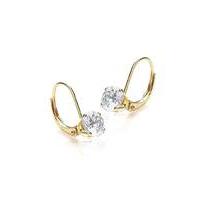 9Ct Gold Round Drop Earrings