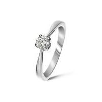 9ct White Gold 0.33Ct Diamond Ring