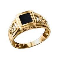 9ct gold celtic style ring