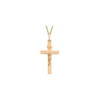 9Ct Gold Crucifix Necklace