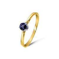 9ct Gold 0.25Ct Iolite Ring