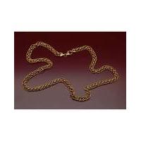 9ct gold fancy chain necklace