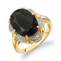 9ct Gold Sapphire & Diamond Ring