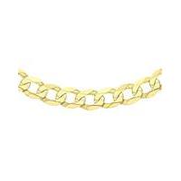 9Ct Gold Diamond Cut Curb Chain